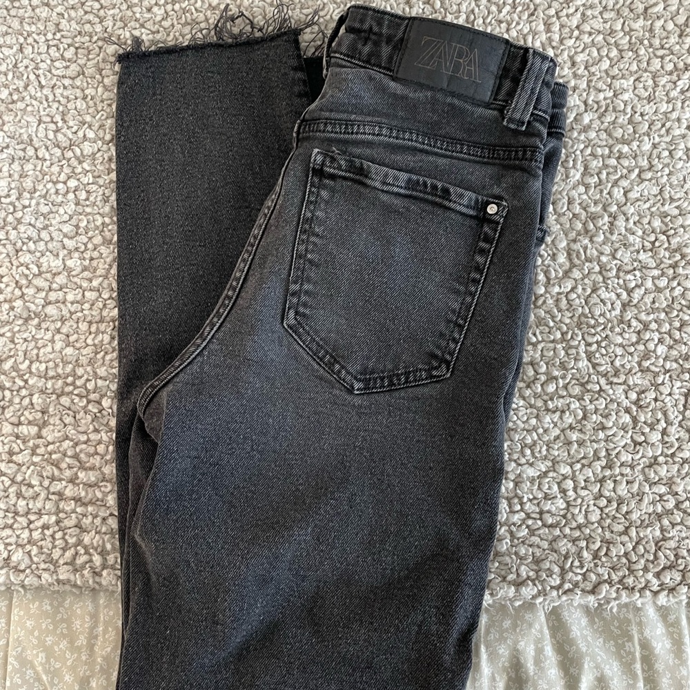 Zara Black Denim Jeans